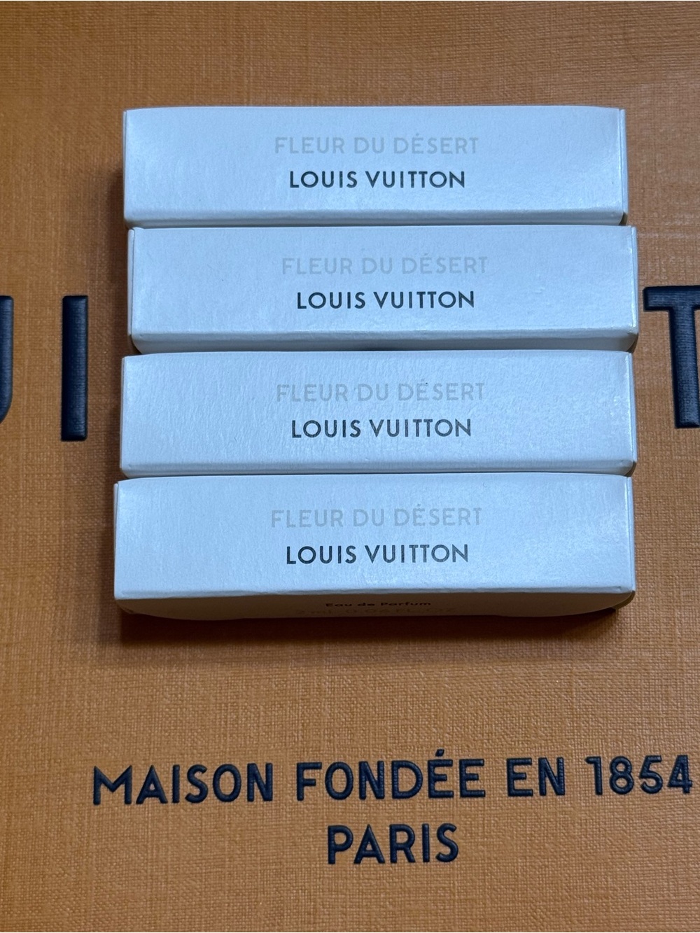 Louis Vuitton Fleur du Désert sample set of 4